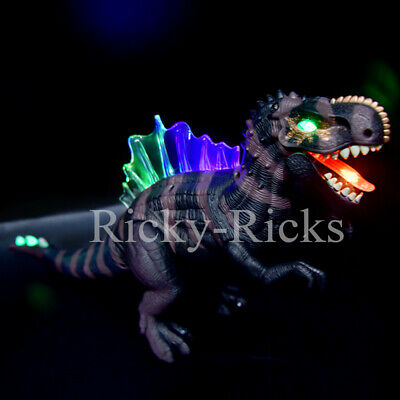 Walking Dinosaur Spinosaurus Light Up Kids Toys For Boys Sounds Dinosaurio