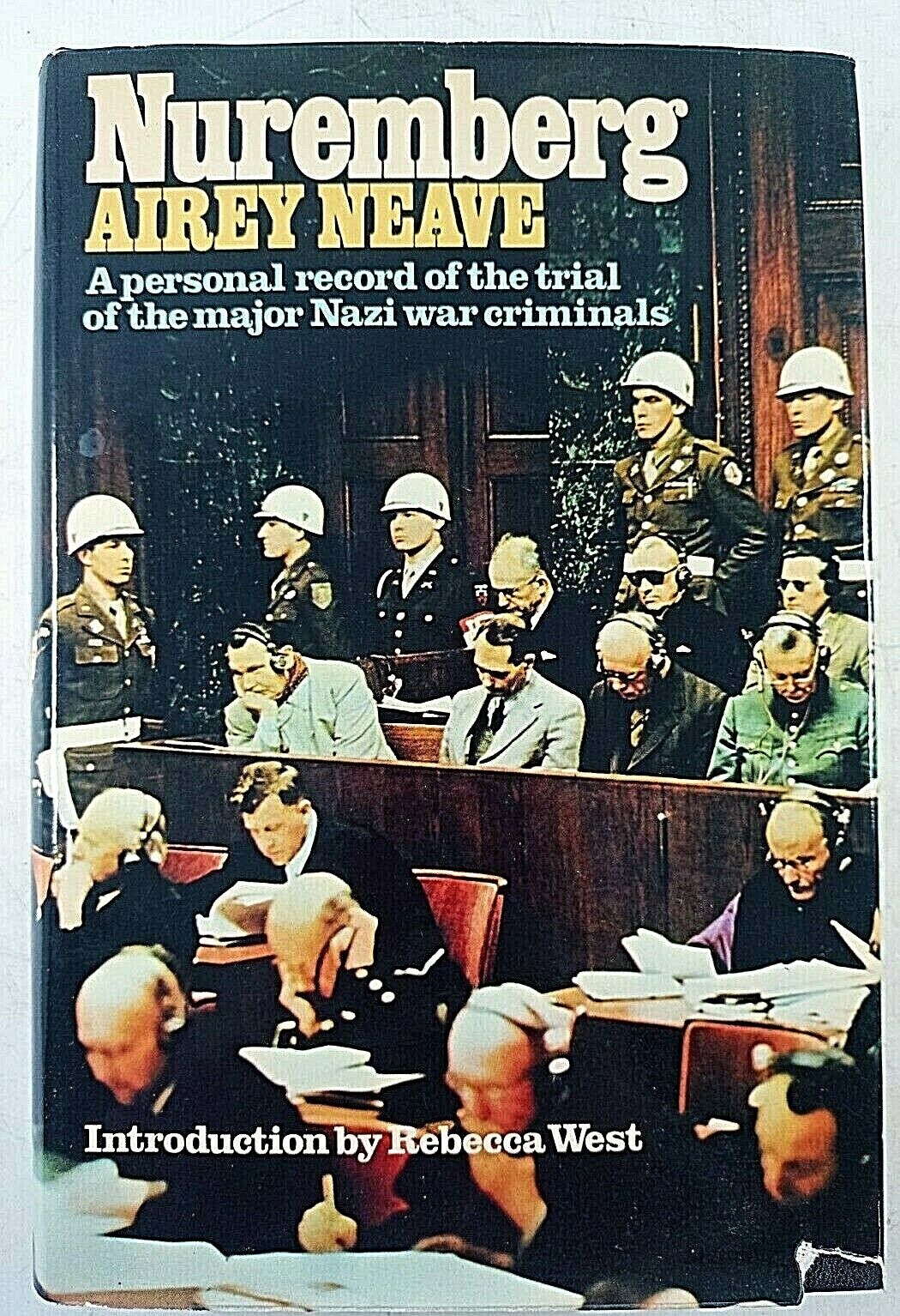 Ww2 German Nuremberg Airey Neave Hardcover Reference Book
