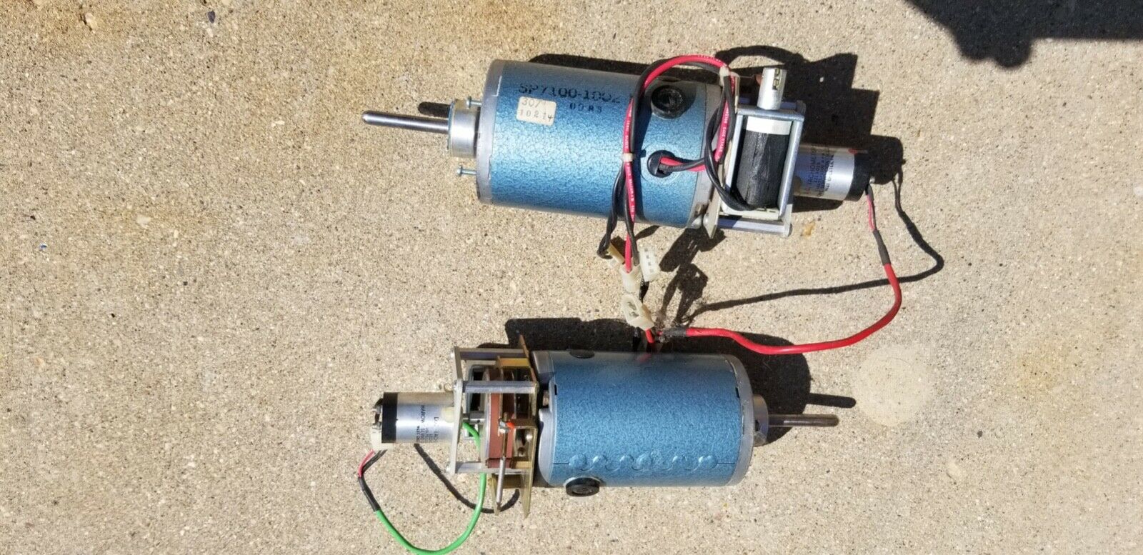 Pair Of Mci Jh-110 Reel Motors, Used In Good Condition, From Jh-110 1" Deck.