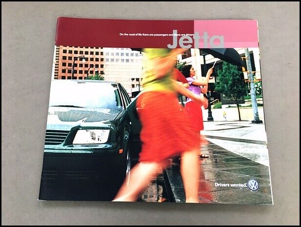 2002 Volkswagen Jetta Vw 22-page Original Car Sales Brochure Catalog