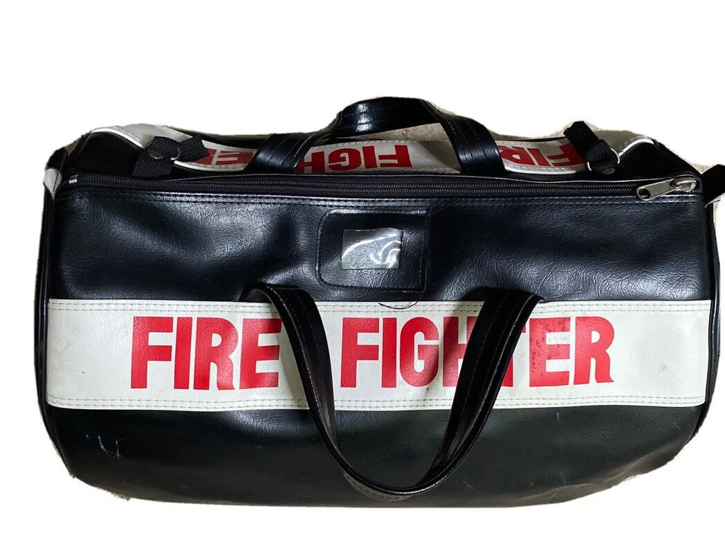 Vintage Fire Fighter Bag