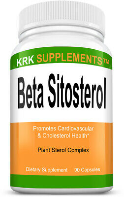 1 Bottle Beta Sitosterol 800mg Prostate Support Urinary Bladder Krk Supplements