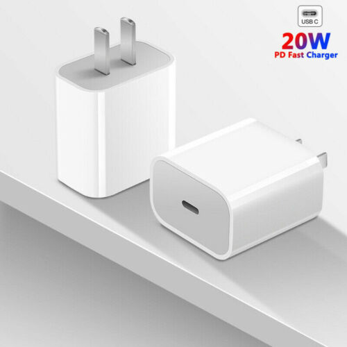 For Iphone 12 Pro/11/12 Pro Max/xr/ipad Fast Charger 20w Pd Power Adapter Type-c