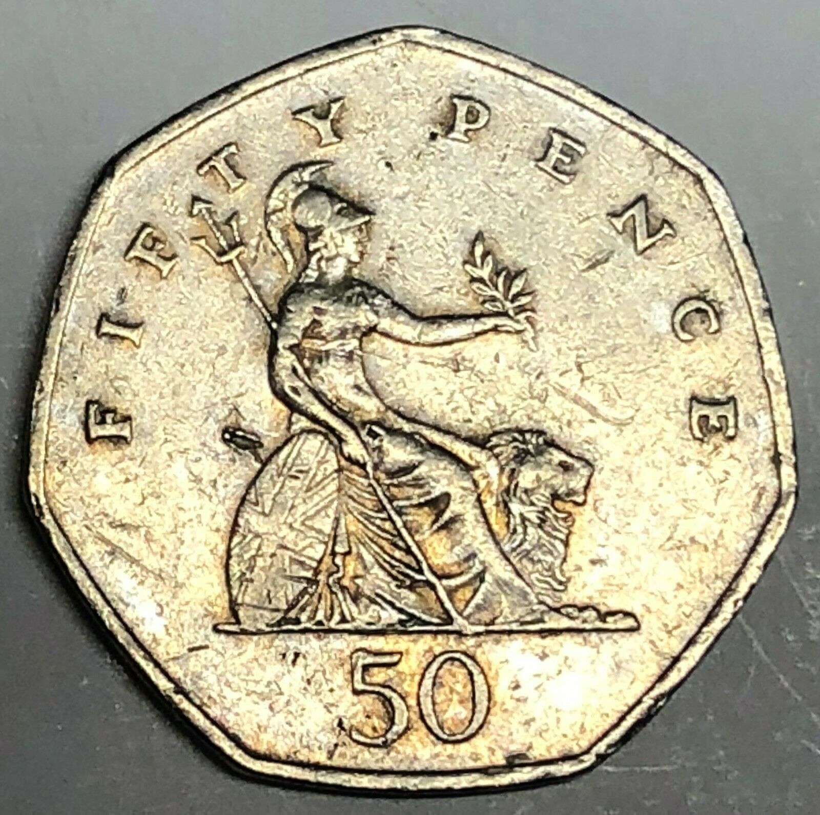 # C3479     Great Britain     Coin,     50 New Pence   1997
