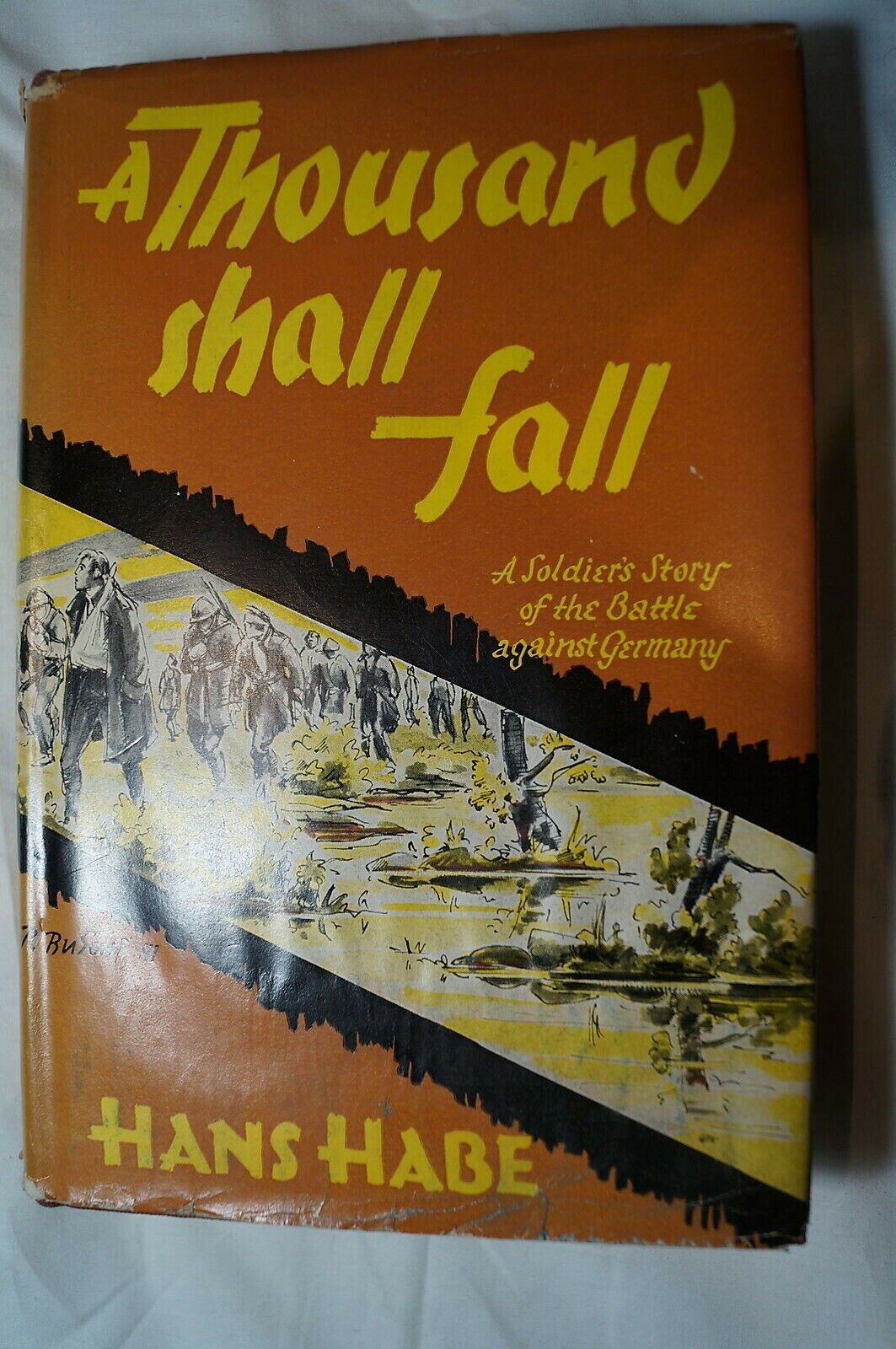 Ww2 German A Thousand Shall Fall Reference Book