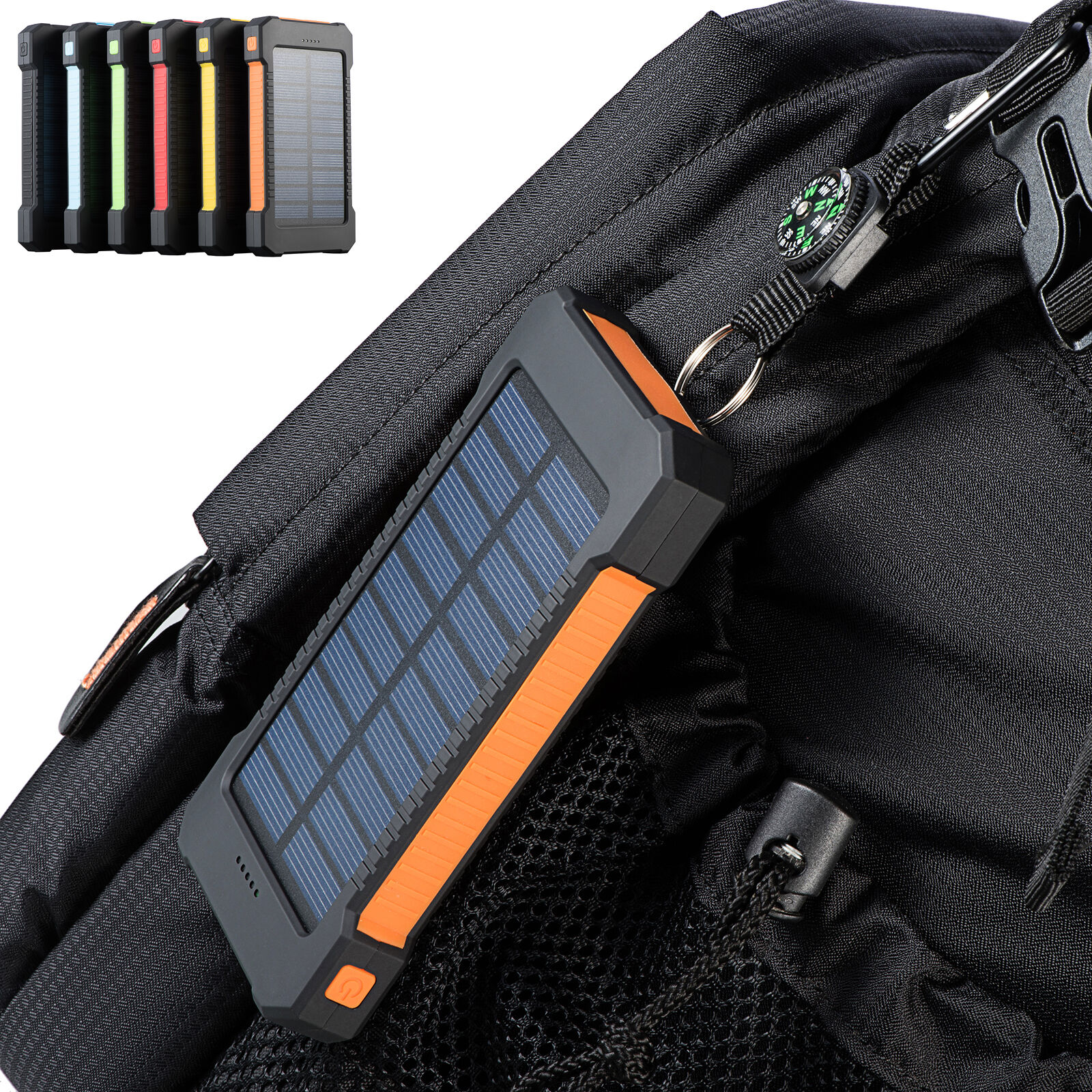 300000mah Dual Usb Portable Solar Battery Charger Solar Power Bank For Phone Usa