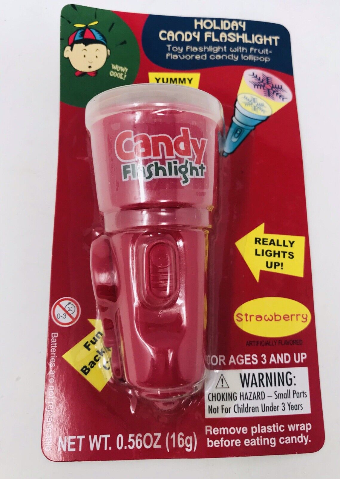 Nos 2006 Treat Street Holiday Candy Flashlight Toy